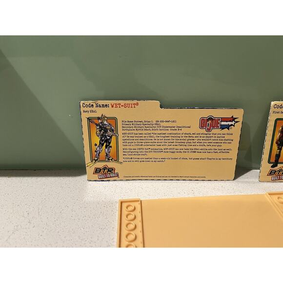 G I JOE File I.D. Card Filecard Duke 2003 Over Kill V4 (Internet Exclusive) - Picture 3 of 5